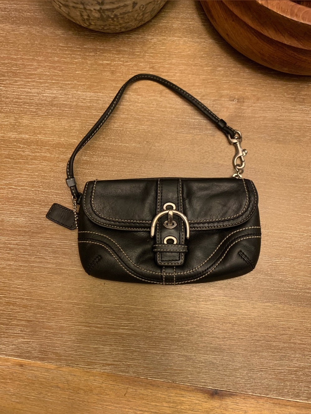 Coach vintage Y2K Soho, mini wristlet